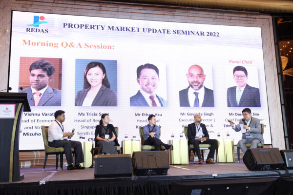 Themed “Surmounting Challenges, Capturing Opportunities”, the REDAS Property Market Update Seminar was held on 22 July 2022 at The Orchard Hotel.  Industry experts presented their analysis on the economic outlook as well as the different market segments in Singapore and the region.