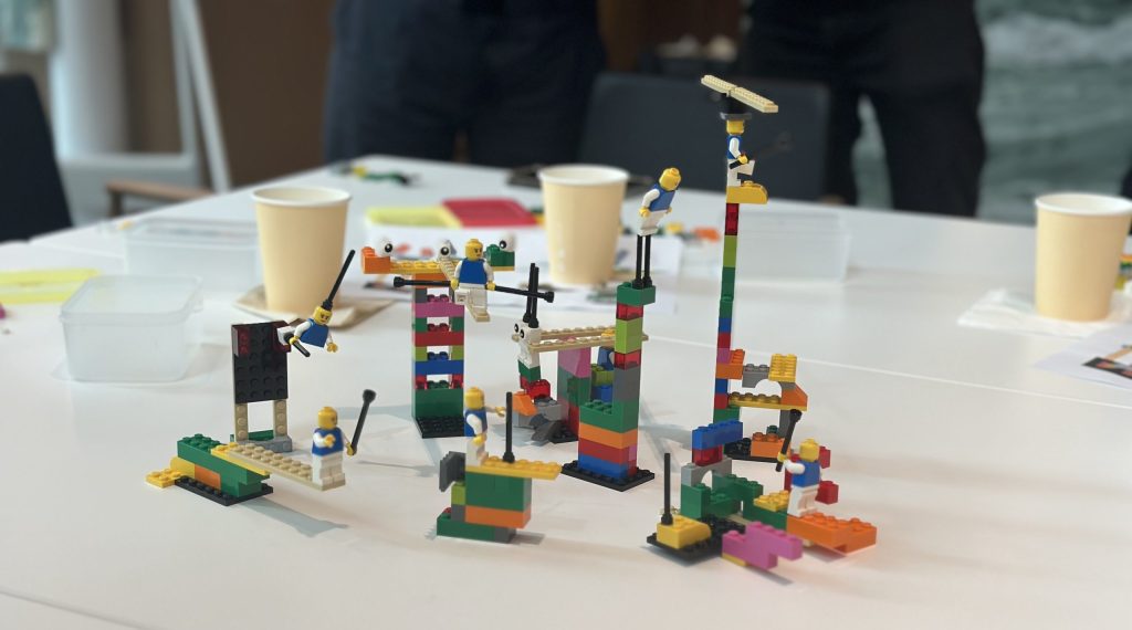 "The Nightmare Worker" LEGO Models from the REDAS-SCAL WSHO workshop on 24 Nov 2025