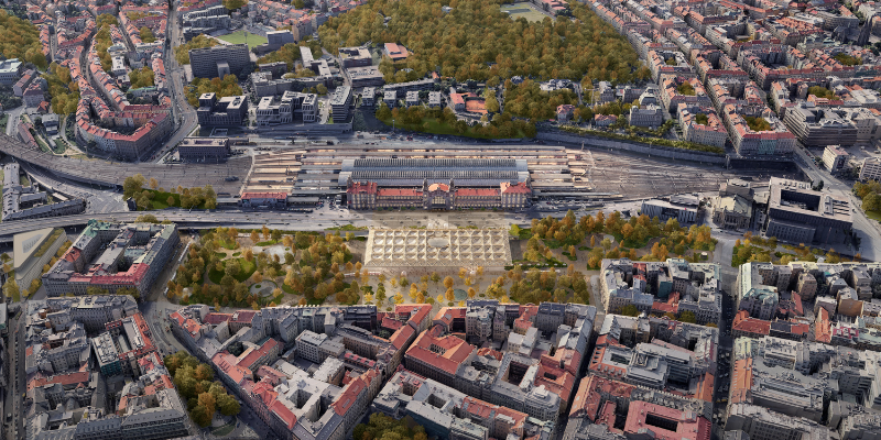 Nový Hlavák - Prague Central Station | Henning Larsen