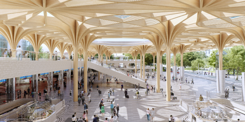 Nový Hlavák - Prague Central Station | Henning Larsen