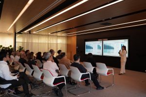 Kee Wei Hui, Head of Investor and Development Solutions, Southeast Asia at JLL, presenting insights on Singapore’s ageing building stock, retrofitting needs and the growing market value of high-performing, low-carbon assets.